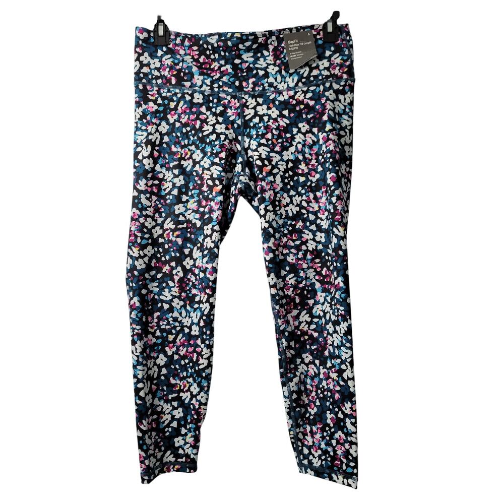 NWT Gap Women's High Rise Floral Leggings Size L 4922-0273